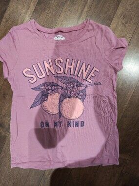 Osh Kosh Pink 'Sunshine' Graphic Short Sleeve Tee
